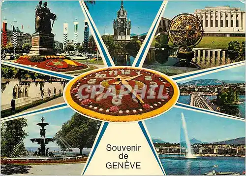 Cartes postales moderne Souvenir de Geneve