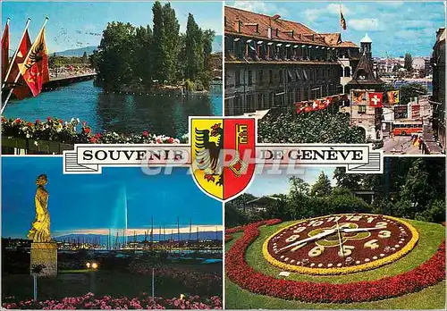 Cartes postales moderne Souvenir de Geneve