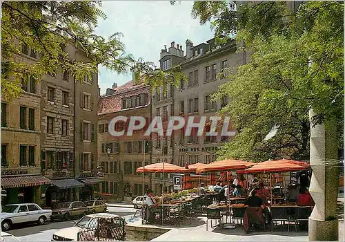 Cartes postales moderne Geneve Place du Bourg de Four