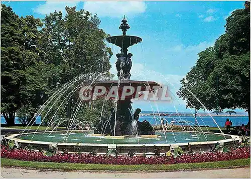 Cartes postales moderne Geneve La Fontaine du Jardin Anglais