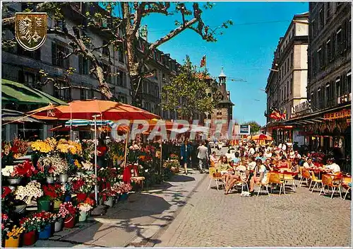 Cartes postales moderne Geneve La place du Molard