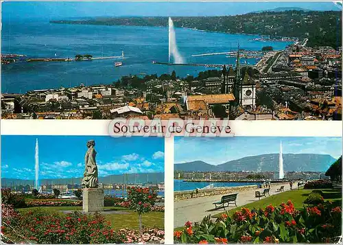 Cartes postales moderne Souvenir de Geneve
