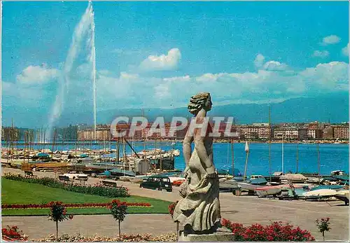 Cartes postales moderne Geneve La Bise