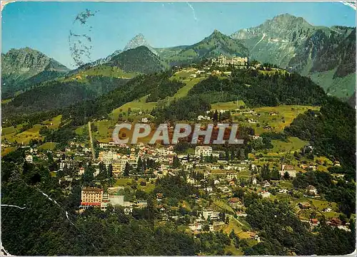 Cartes postales moderne Glion Caux et Rochers de Naye