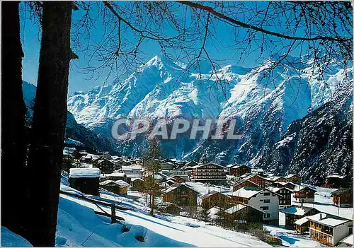 Cartes postales moderne Grachen Wallis Weisshorn Brunegghorn Bishorn