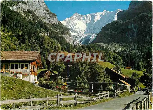 Cartes postales moderne Grindelwald am Weg zur Gletscherschlucht