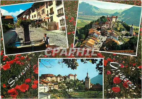 Cartes postales moderne Gruyeres
