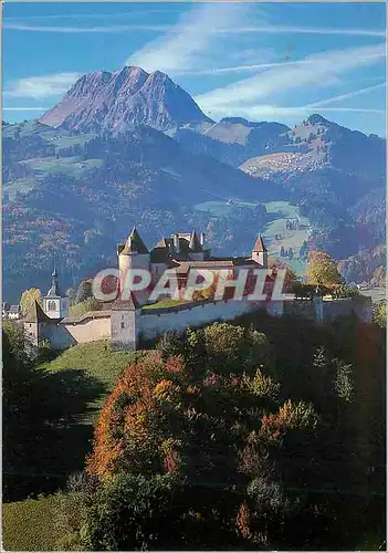 Cartes postales moderne Colline de Gruyere avec le Moleson