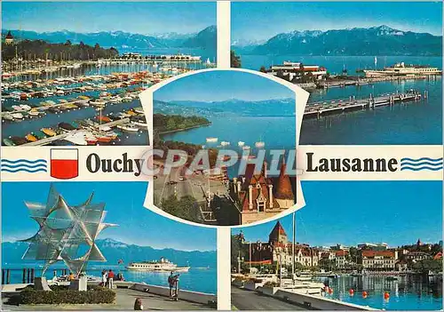 Cartes postales moderne Ouchy Lausanne