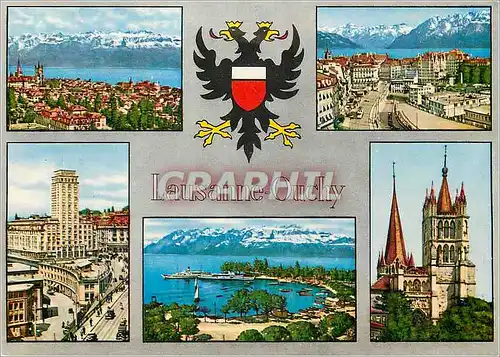 Cartes postales moderne Lausanne Ouchy