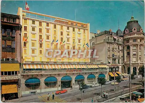 Cartes postales moderne Hotel Central Bellevue Lausanne