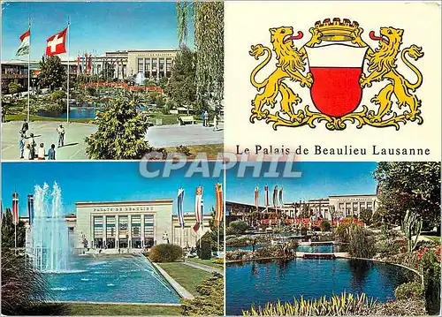 Cartes postales moderne Lausanne Le Palais de Beaulie