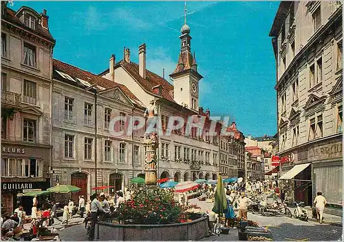 Cartes postales moderne Lausanne Place Palud