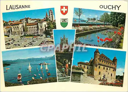 Cartes postales moderne Lausanne Ouchy