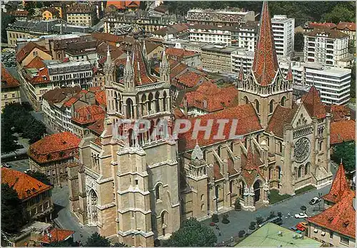 Cartes postales moderne Lausanne La cathedrale