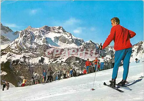 Cartes postales moderne Leysin Club Mediterranee Ski