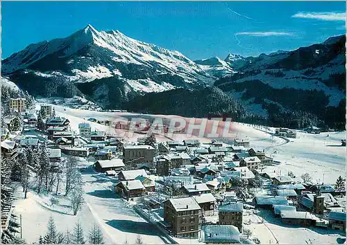 Cartes postales moderne Leysin et le Pic Chaussy