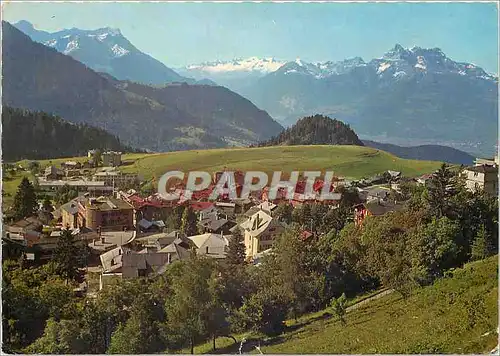 Cartes postales moderne Leysin et les dents du Midi