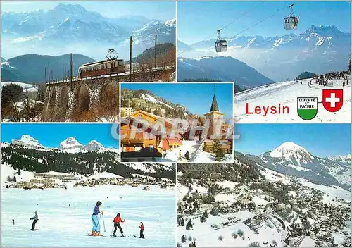 Cartes postales moderne Leysin