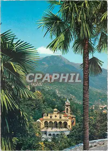 Cartes postales moderne Locarno lago Maggiore Le Sanctuaire Madonna del Sasso