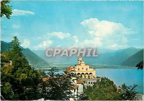 Moderne Karte Locarno Madonnal del Sasso