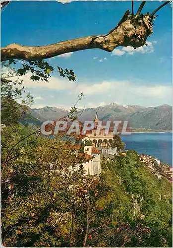 Cartes postales moderne Locarno Orselina Lago Maggiore Santuario Madonna del Sasso