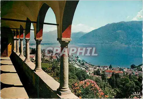 Cartes postales moderne Locarno Lago Maggiore Madonna del Sasso