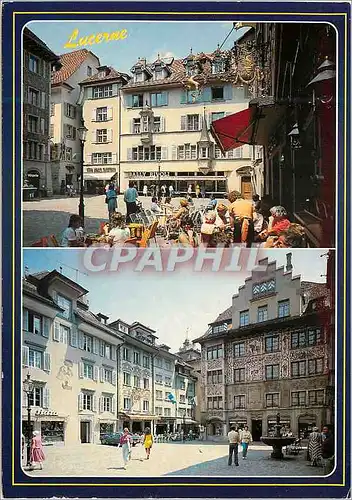 Cartes postales moderne Luzern Altstadtpartien