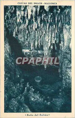 Cartes postales Cuevas del Drach Mallorca Bano del Sultan