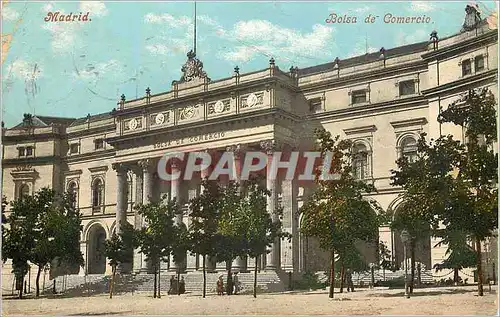 Cartes postales Madrid Bolsa de Comercio