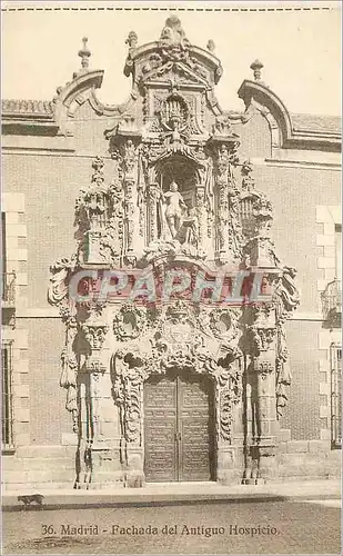 Cartes postales Madrid Fachada del Antiguo Hospicio