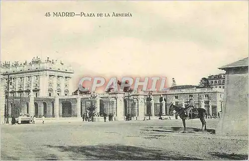 Cartes postales Madrid Plaza de la Armeria