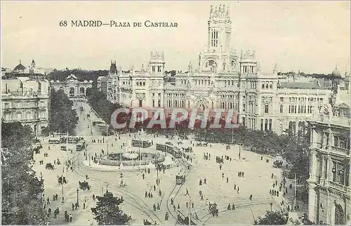 Cartes postales Madrid Plaza de Castelar