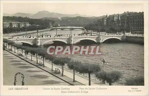 Ansichtskarte AK San Sebastian Pont de Sainte Catherine