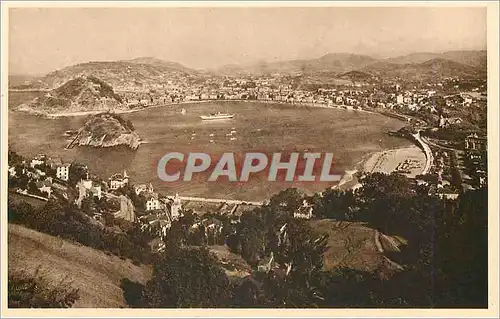 Cartes postales San Sebastian Vista desde el monte Igueldo