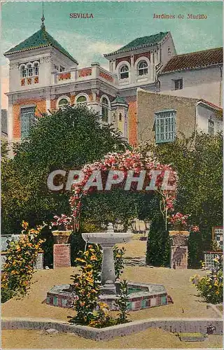 Ansichtskarte AK Sevilla Jardines de Murillo