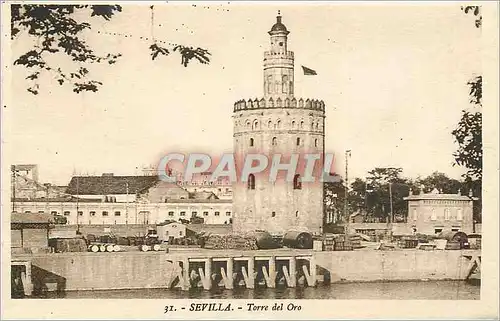 Cartes postales Sevilla Torre del Oro