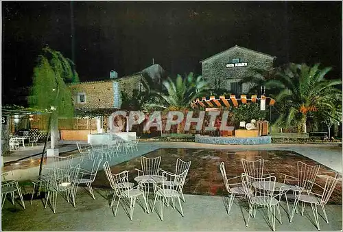Cartes postales moderne Predio Son Amar Barbque View of the dancing garden
