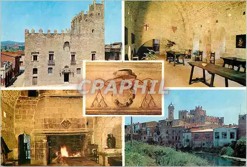 Cartes postales moderne La Bisbal Gerona Castillo Medieval Siglo