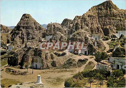 Moderne Karte Purullena Granada Caves typiques