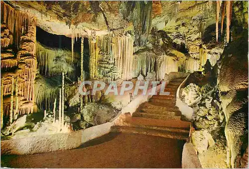 Moderne Karte Mallorca Grottes de Campanet Palais des Fees