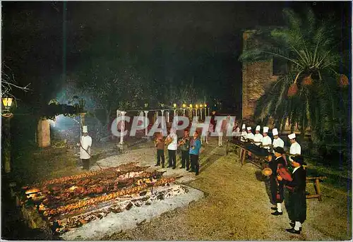 Cartes postales moderne Predio Son Amar Barbeque View of the roasting place