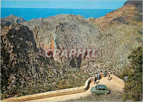 Cartes postales moderne Mallorca Torrente de Pareys Mirador de S Entreforc