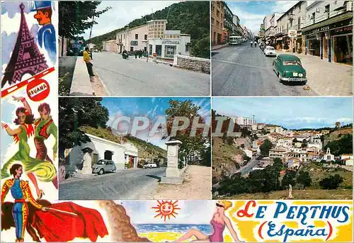 Cartes postales moderne Le Perthus Frontera Franca Espanola