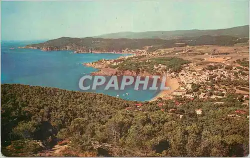 Cartes postales moderne Costa Brava Perspective vue du phare