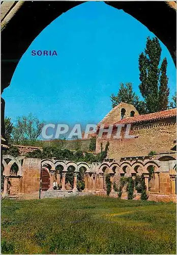Moderne Karte Soria Cloites de Saint Jean de Duero