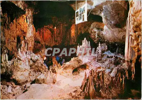 Moderne Karte Cueva de Nerja Malaga Salle premiere La Creche