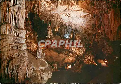 Moderne Karte Cueva de Nerja Malaga Salle des Fantomes