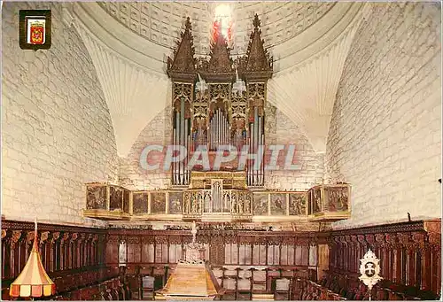 Cartes postales moderne Zaragoza Basilique Santa Maria Orgue