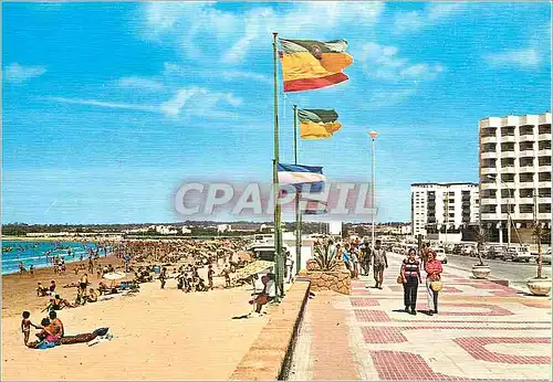 Cartes postales moderne Puerto de Santa Maria Promenade maritime et plage de Vildelagrana